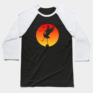 Crane Kick Baseball T-Shirt